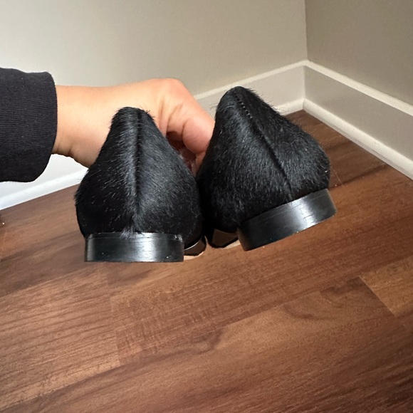 Club Monaco Karis Haircalf Loafers 36.5 - Picture 3 of 6